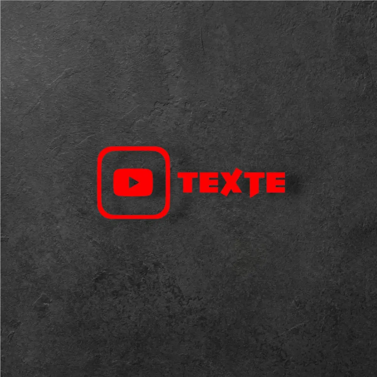 Stickers YouTube personnalisée
