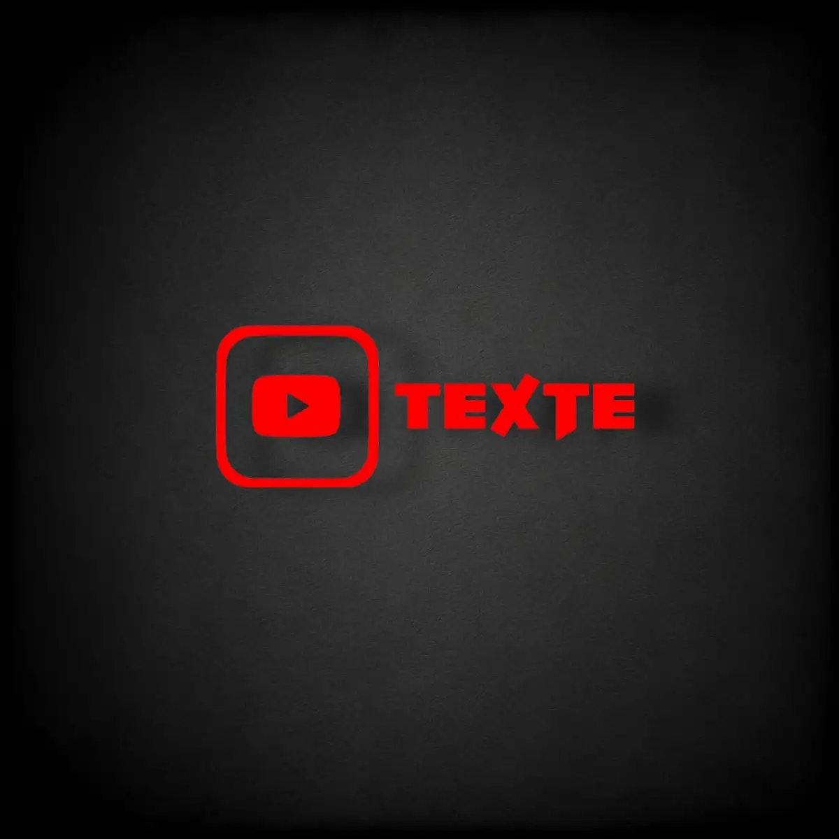 Stickers YouTube personnalisée