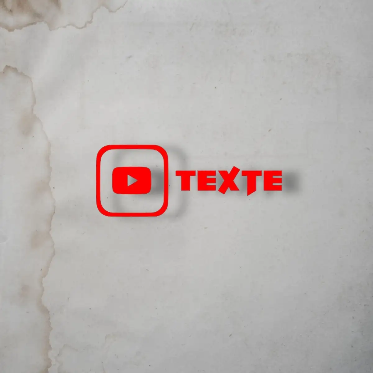 Stickers YouTube personnalisée