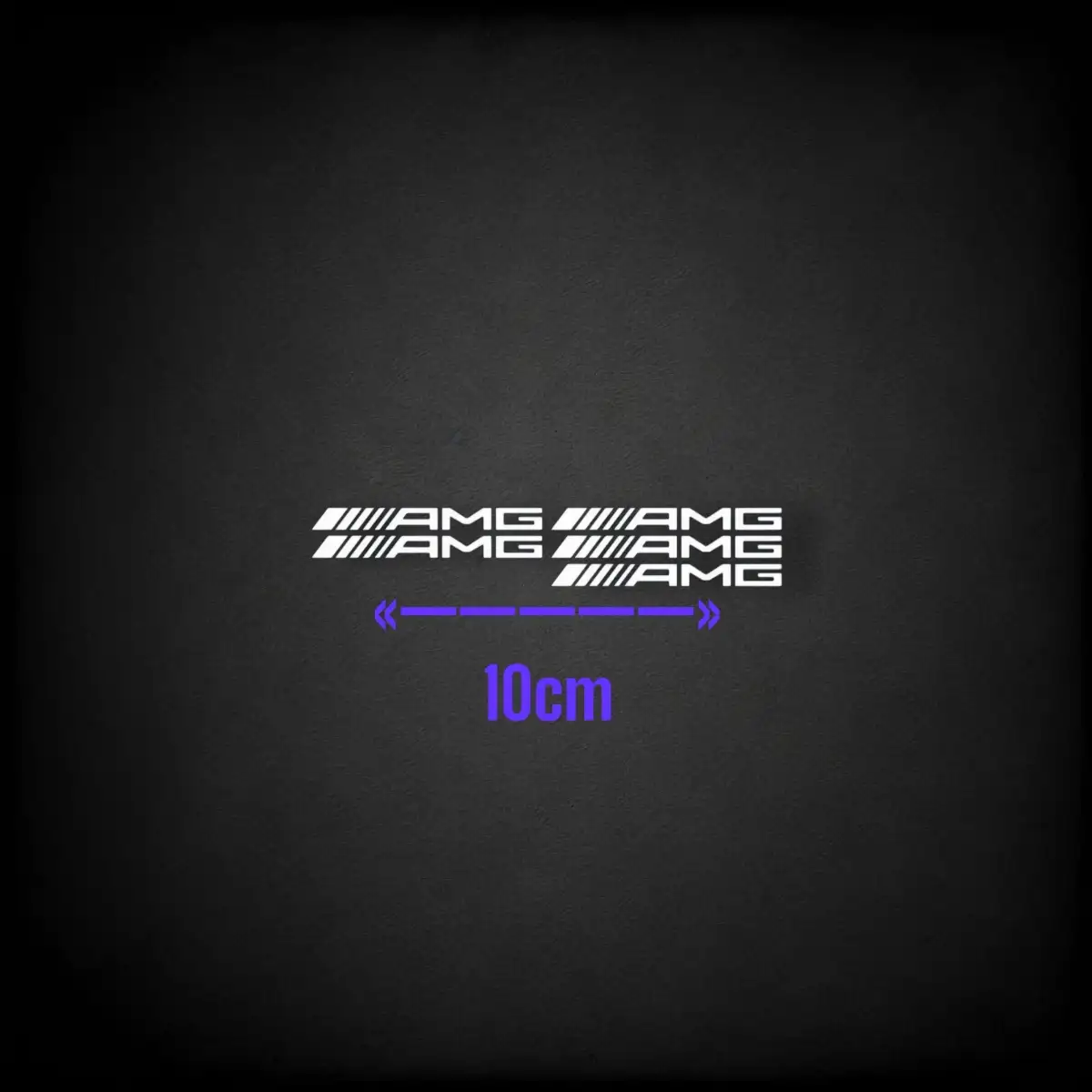 Planche de Stickers Mercedes AMG